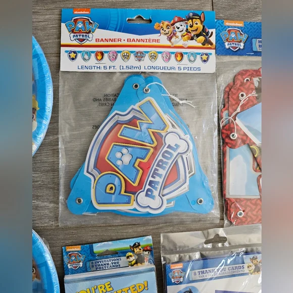 PAW PATROL Birthday Bundle NWT